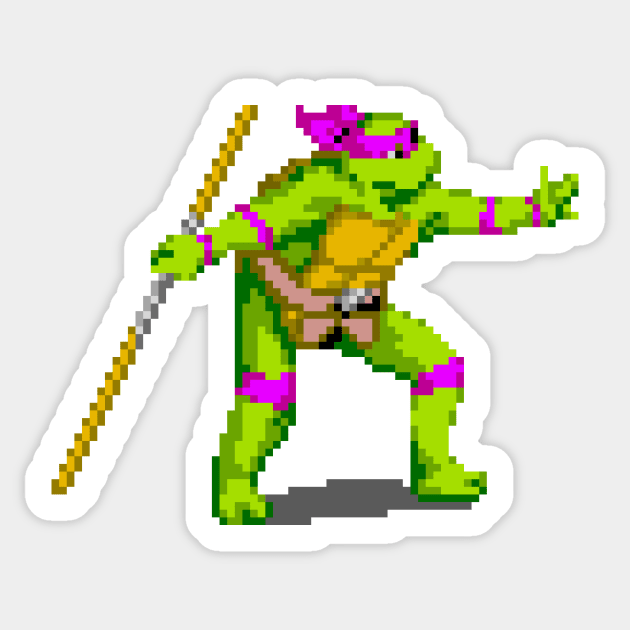 Donatello TMNT Sticker by Pexel Pirfect